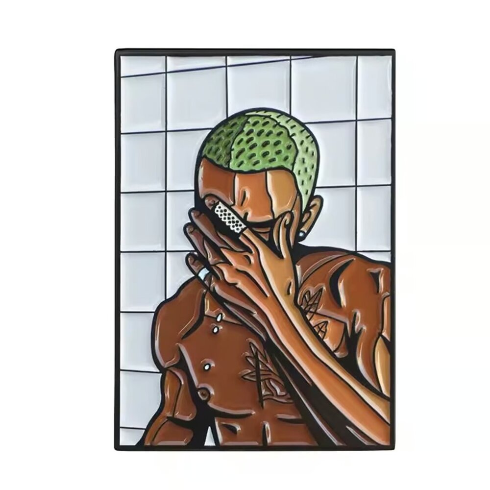 Frank Ocean Blond Enamel Lapel Pin